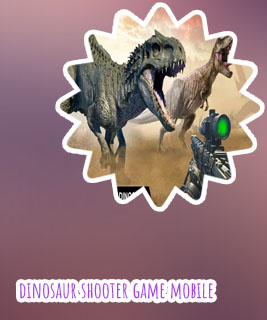 Dinosaur shooter game