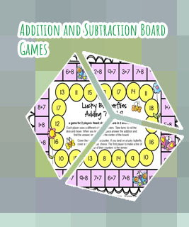 Math board games