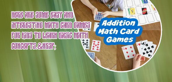 Math card games
