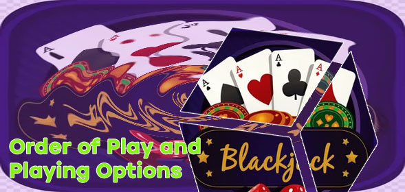 Playing blackjack