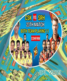 Srh playing 11 2021